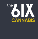 the 6ix cannabis dispensary logo dark version. Find a dispensary in Ajax with weed delivery and online weed ordering. 6ix dispensary Toronto and Ajax, Pickering.