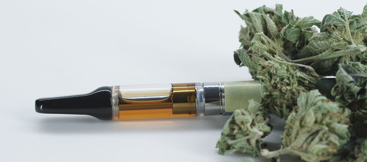 Image of Cannabidiol CBD vape cart. What Are Cannabinoids?