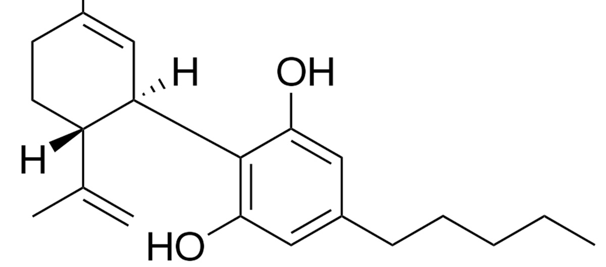 scientific diagram of CBD. What Are Cannabinoids