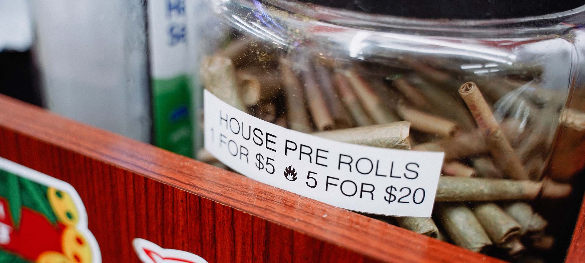 10 Facts You Need To Know About Pre-Rolled Joints 1 pre-rolled joints in a jar from Ajax dispensary and Whitby cannabis store The6ixcannabis pot shop.