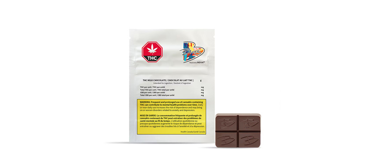 THC Milk Chocolate Bar Blend