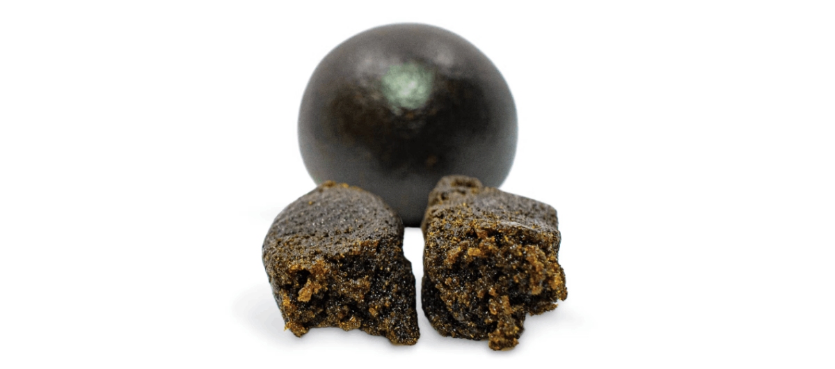 Afghan Black Hash from VORTEX is a highly potent hash product made from organic buds rich with trichomes.